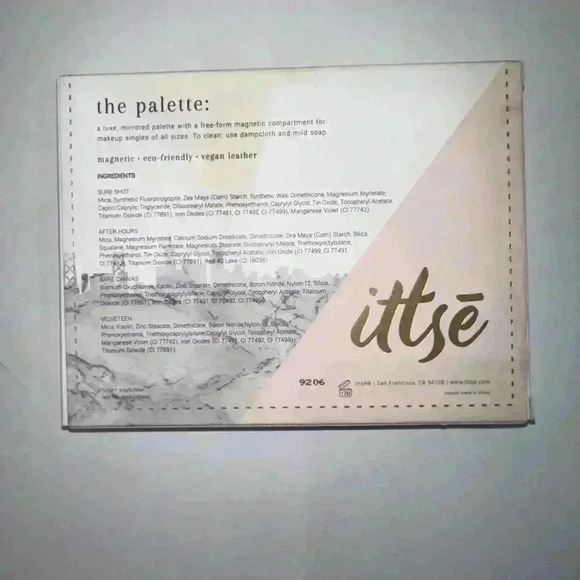 ittsé Makeup Palette One Size Pink, 4 different shades - Picture 2 of 7
